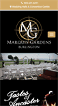 Mobile Screenshot of marquisgardensburlington.com
